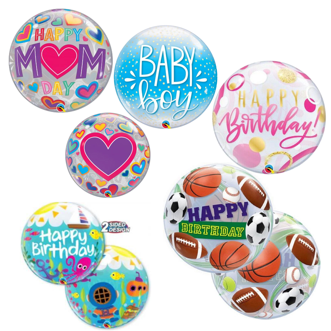 Globos burbujas Marca Qualatex BUBBLES