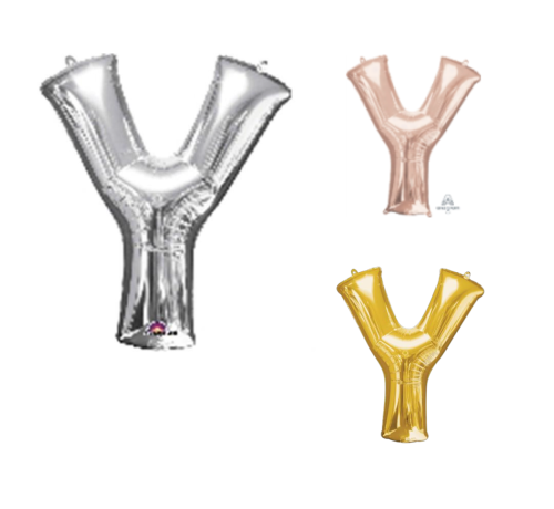 Globo de Letra Y de 34” Marca Anagram/Convergram