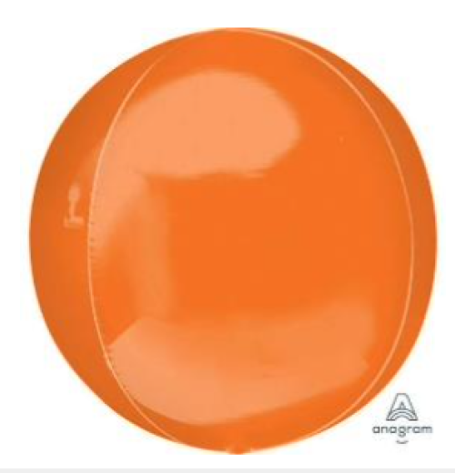 Globo Orbz Liso Naranja Anagram/Convergram