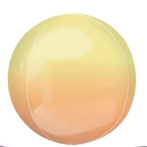 Globo Orbz Degradados Amarillo/Naranja Anagram/Convergram