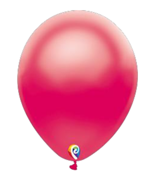 Bolsa de globos de látex Sensacional Número 12 color Fuisha perla nacarado.