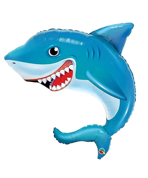 Globo de foil en forma de animales 28” Tiburón