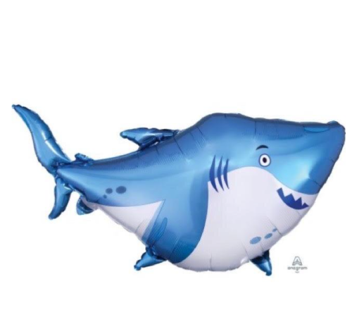 Globo de foil en forma de animales 28” Tiburón