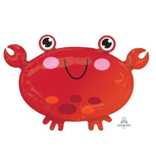 Globo de foil en forma de animales 20” Cangrejo bebe