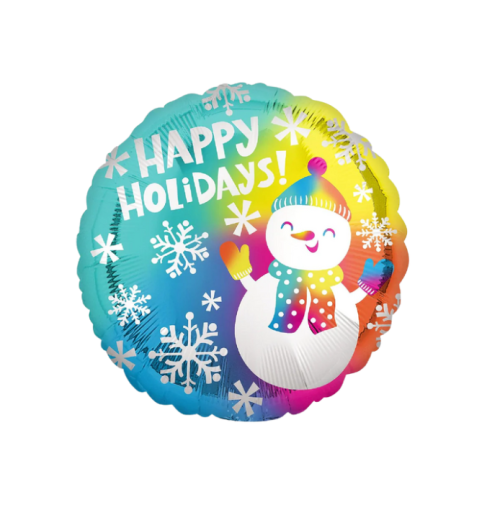 Globo de foil de 9" de Navidad