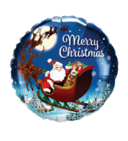 Globo de foil de 18 ̈ Navidad