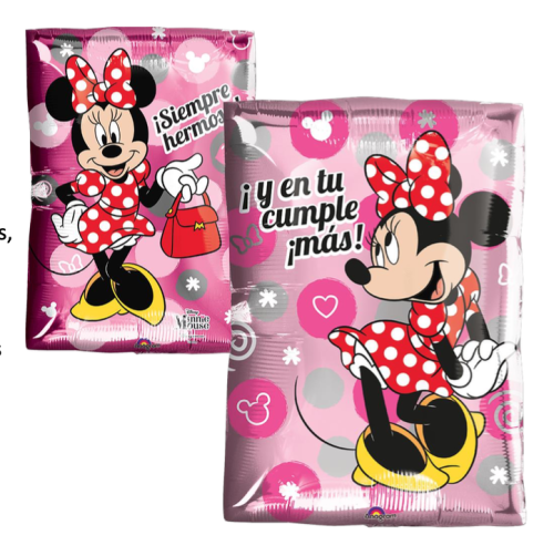 Globo de foil de personajes de 18” Mimie Mouse