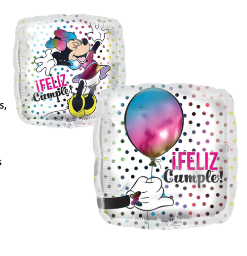 Globo de foil de personajes de 18” Mimie Mouse