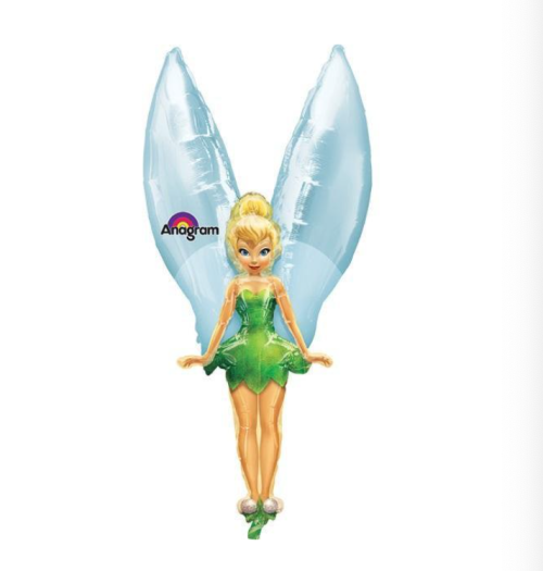 Globo de foil de personajes de 28” Campanita/Tingerbell