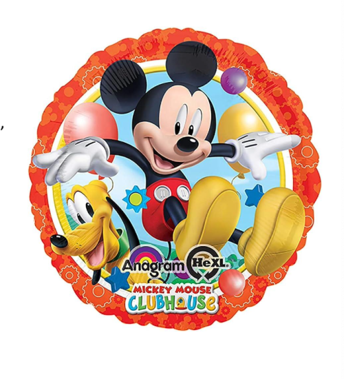 Globo de foil de personajes de 18” MICKEY