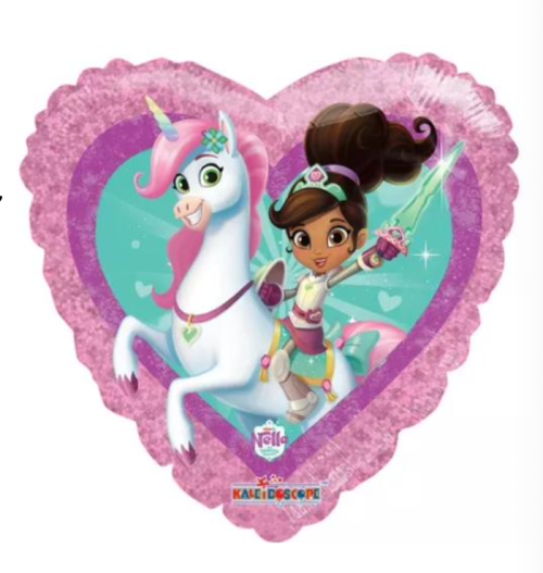 Globo de foil de personajes de 18” Princesa Valiente